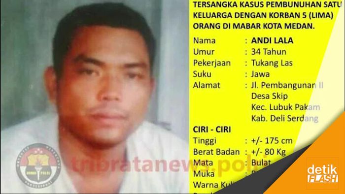 Sepekan Pelarian Pembunuhan Sadis di Medan