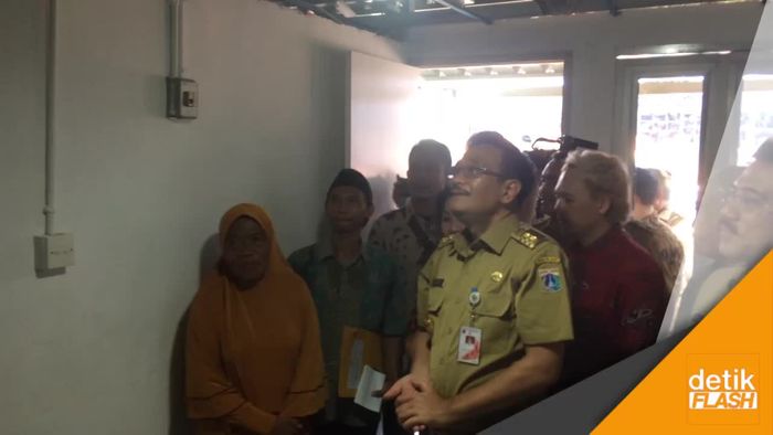 Djarot Tinjau Launching Bedah Rumah Cilincing