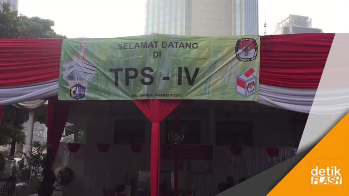 Pengamanan Ketat di TPS Jokowi