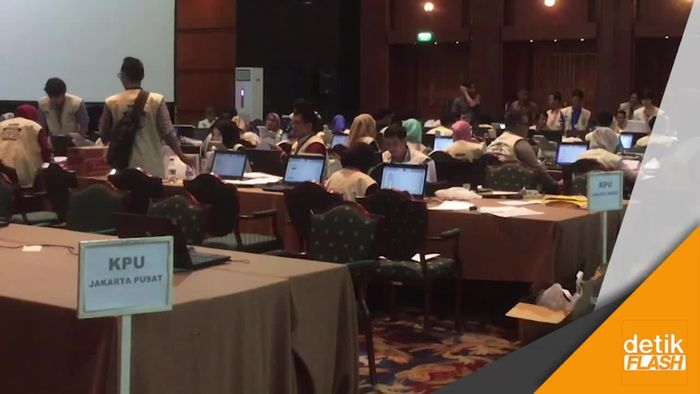 Data Hasil Hitung TPS Sudah Masuk 58% Lebih