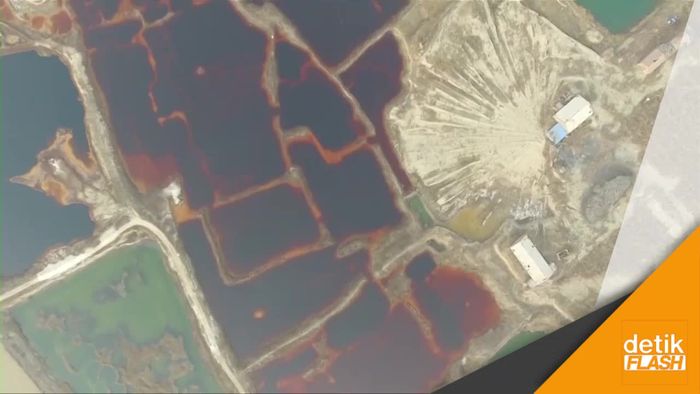 Seremm! Ada Waduk Berisi Limbah di China