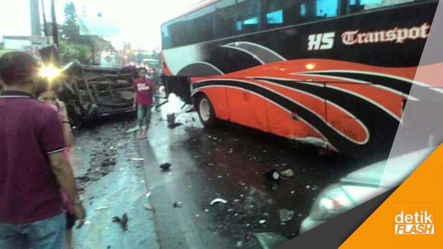 Ini Data Korban dan Kendaraan yang Terlibat Kecelakaan di Puncak