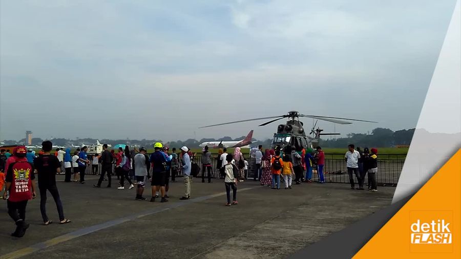Kemeriahan Pameran Hari Terakhir Dirgantara Expo 2017