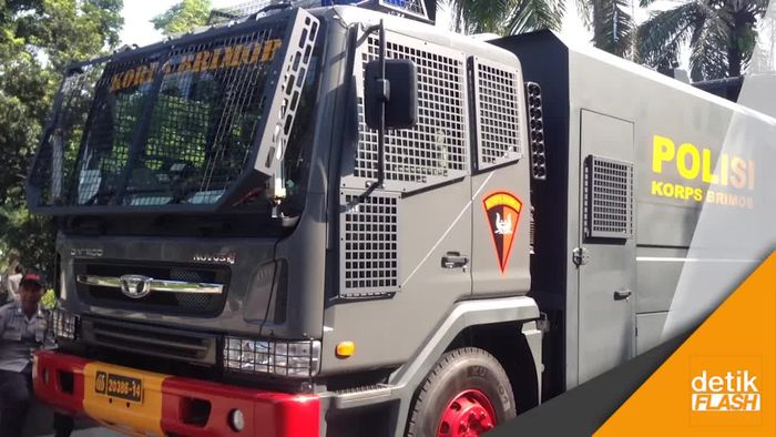 Intip Kendaraan Taktis Baru Polisi di Sidang Ahok, Yuk!