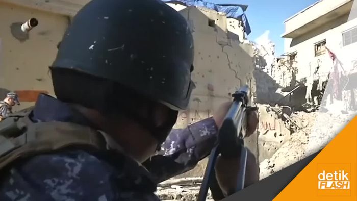 Golden Division Klaim Kuasai Penuh Kota Mosul