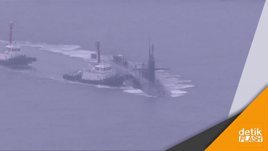Kapal Selam Nuklir AS Merapat ke Korsel