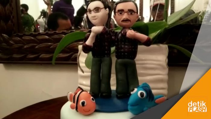 Ih Lucuuu... Ada Kue Ikan Nemo dan Balon Ahok-Djarot