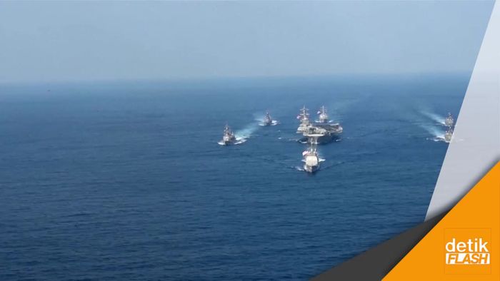 Giliran Kapal Induk AS Menuju Perairan Korea