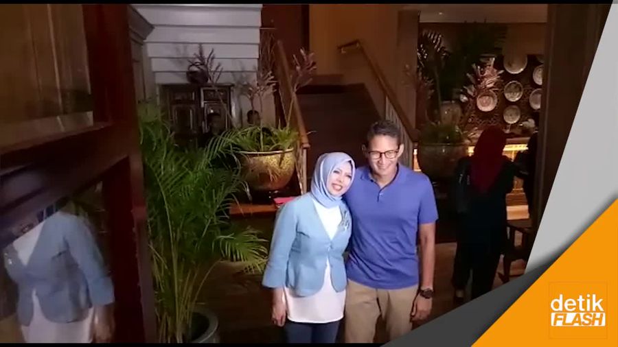 Cie... Sandiaga dan Djarot Dinner Bareng