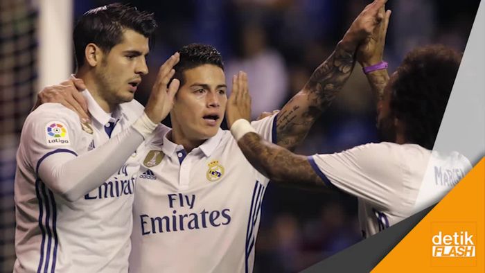 Pemain Lapis Kedua Madrid Unjuk Gigi