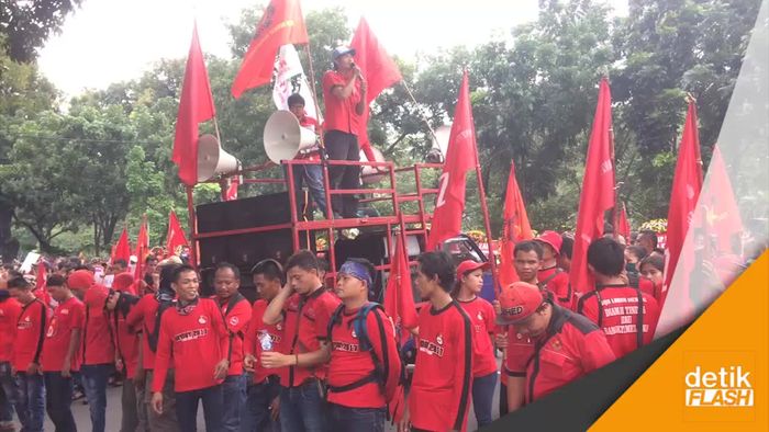 Pra-May Day, Buruh Sudah Gerak Teriakkan 5 Tuntutan