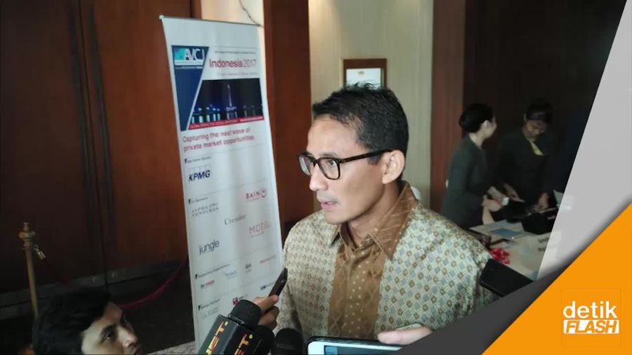 Sandi Tegaskan Lagi, Akan Lepas Saham Bir