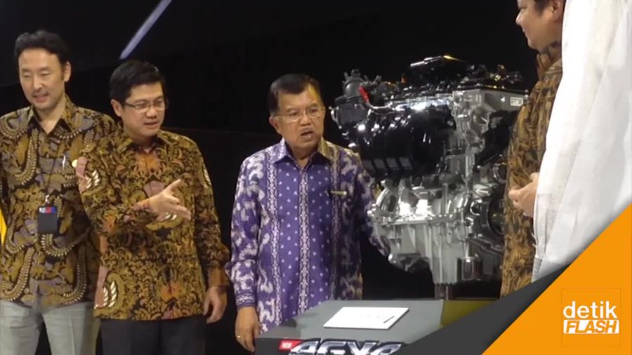 IIMS 2017 Dibuka, JK: Industri Otomotif Jadi Barometer Kemajuan Ekonomi