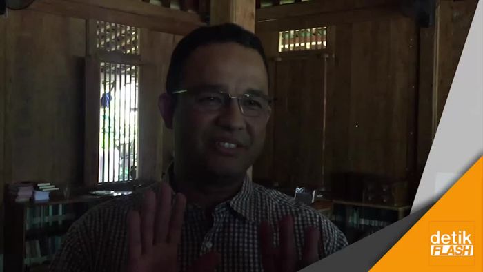 Bunga OKE OCE Rusak, Anies: No Comment, Biar Nggak Tambah Panas