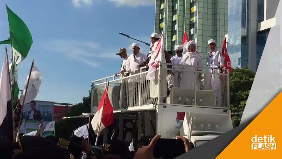 Usai Ditemui Humas PN, Massa GNPF Bubar Jalan
