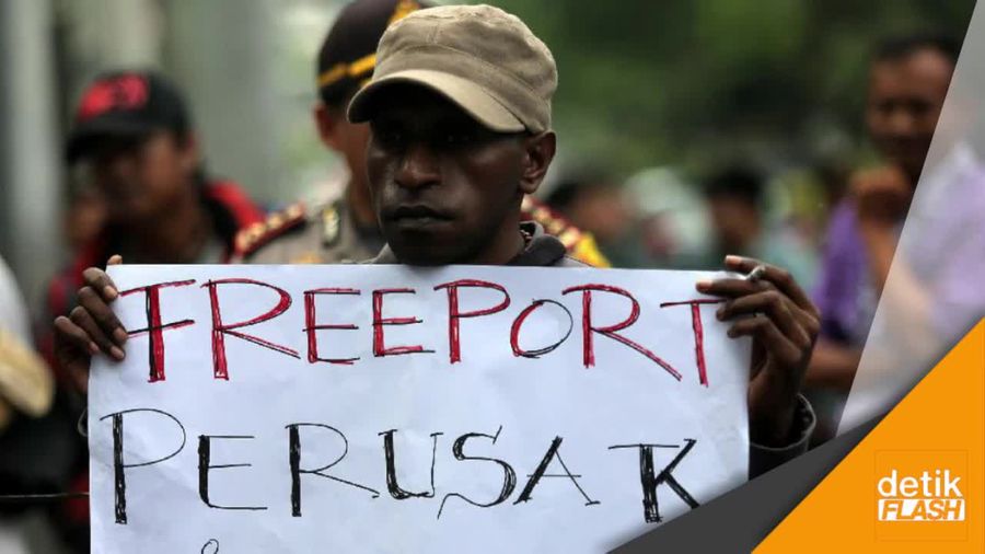 Karyawan Freeport Mogok Sebulan
