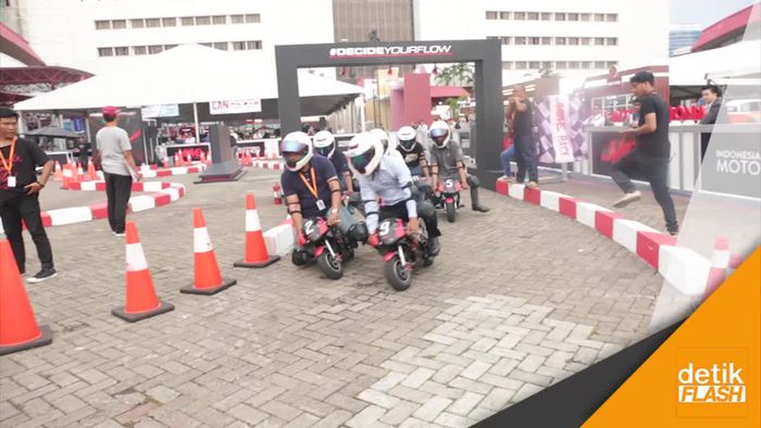 Seru! Adu Tangkas Motor Mini di IIMS