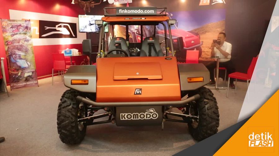 Ada Komodo Mejeng di IIMS 2017