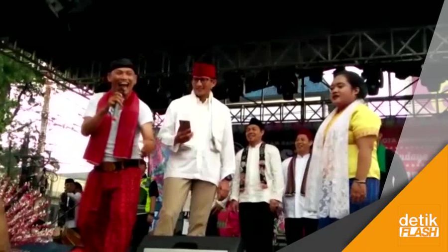 Ger-geran Ala Betawi Bareng Bang Sandi