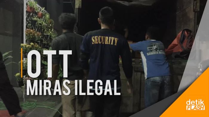 Bea-Cukai Gerebek Gudang Miras Ilegal Berkedok Tempat Spa