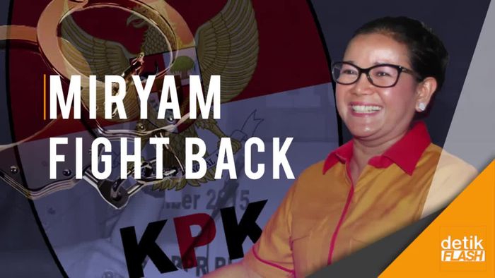 Miryam Kembali Lawan KPK