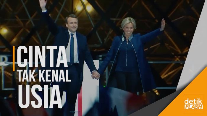 Kisah Cinta Presiden Prancis dan Istri yang Beda 25 Tahun