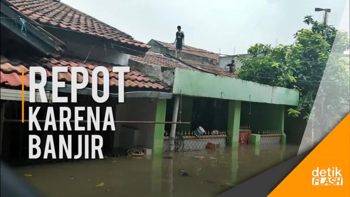 Ribuan Warga Mengungsi Akibat Banjir Tangerang