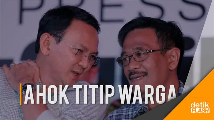 Ahok Minta Djarot Tetap Semangat Layani Warga