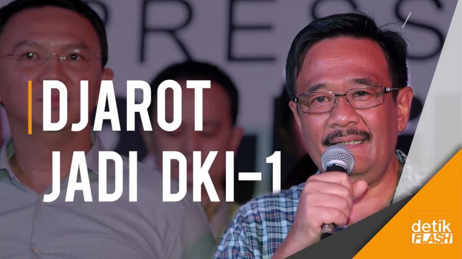 Ahok Ditahan, Djarot Otomatis Jadi Plt Gubernur