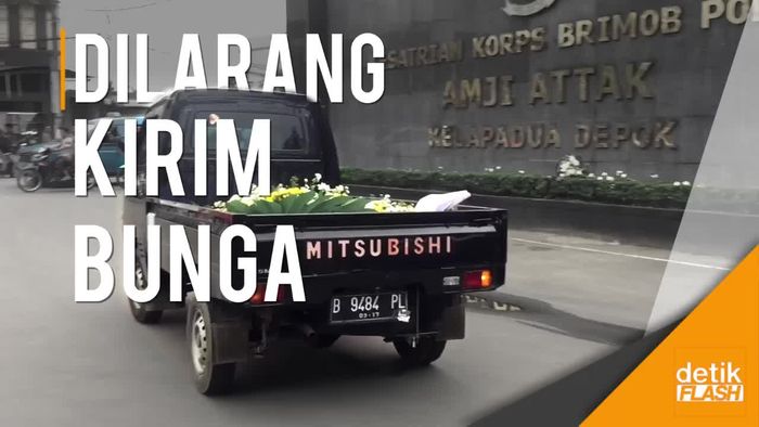 Kirim Karangan Bunga Jangan ke Mako Brimob