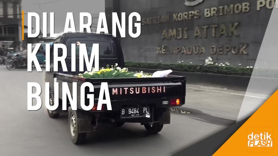 Kirim Karangan Bunga Jangan ke Mako Brimob