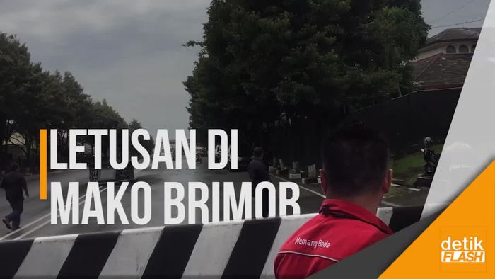 Letusan Senjata di Mako Brimob Jelang Kedatangan Wakapolri