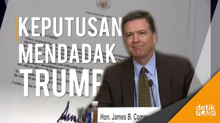 Trump Pecat Direktur FBI