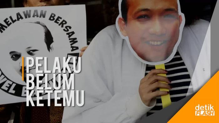 Kasus Penyiraman Air Keras Novel Masih Tertutup Awan Tebal