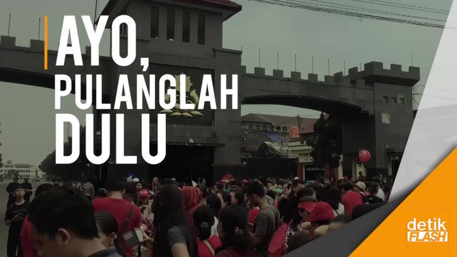 Polisi Minta Relawan Ahok Pulang dari Mako Brimob