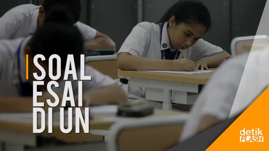 Soal Esai akan Diterapkan dalam Ujian Nasional