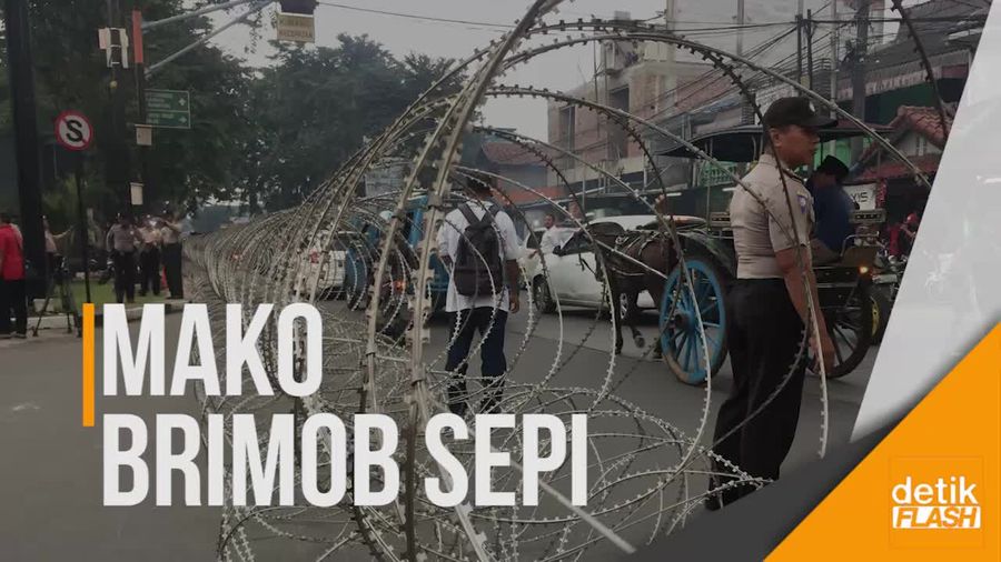 Pasca-Dikawat Duri, Mako Brimob Sepi 