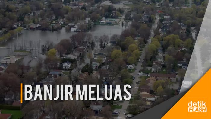 Banjir Terparah di Kanada dalam 50 Tahun Terakhir