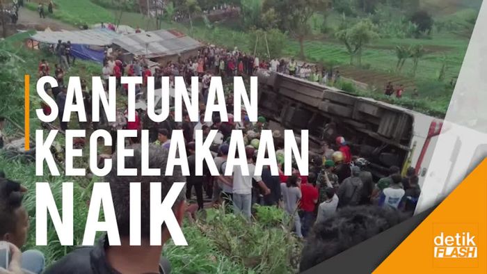 Santunan Kecelakaan Naik 2 Kali Lipat