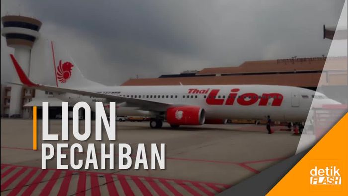 Duh! Lion Air Pecah Ban Saat Mendarat di Soetta