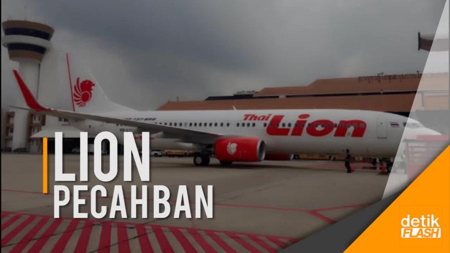 Duh! Lion Air Pecah Ban Saat Mendarat di Soetta