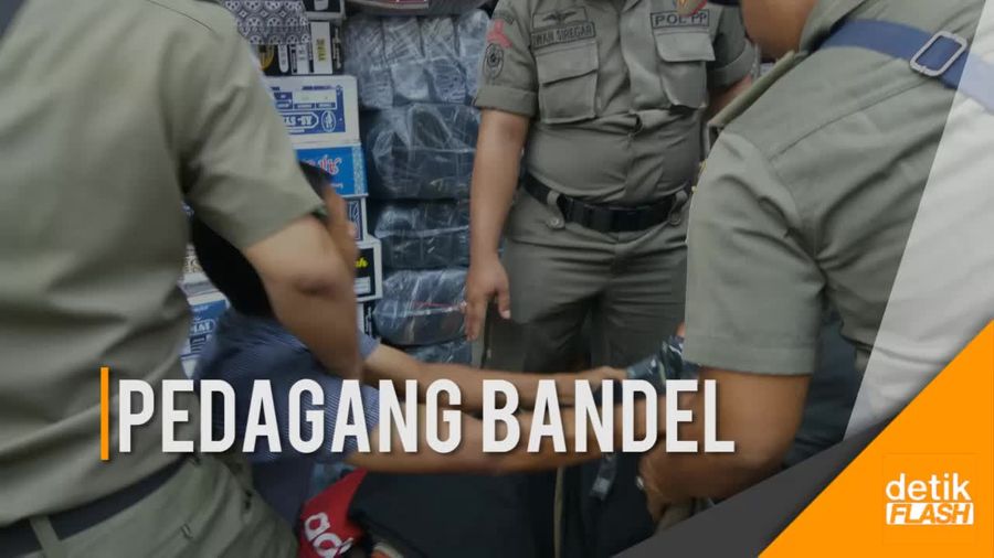 Satpol PP Dibuat Geram Pedagang Tanah Abang