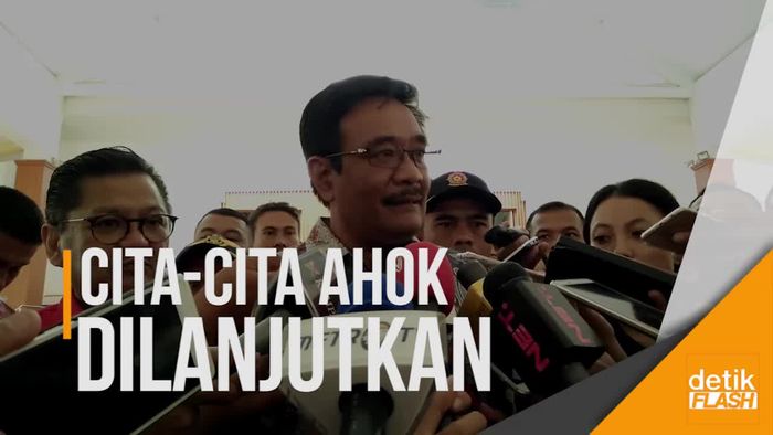 Djarot Teruskan Cita-cita Ahok Layani Warga Jakarta Sepenuh Hati