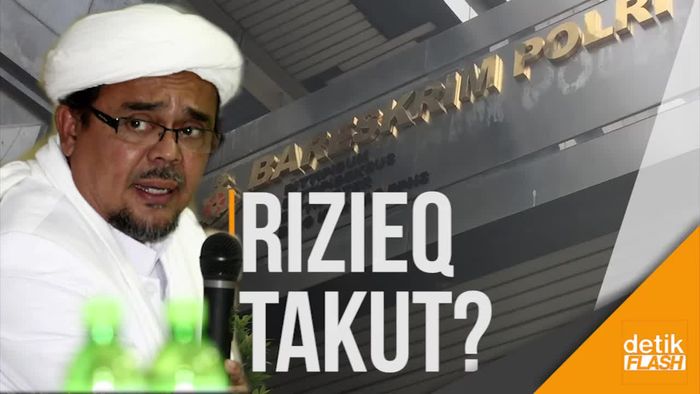 Polri ke Rizieq: Kalau Tak Salah, Kenapa Takut?