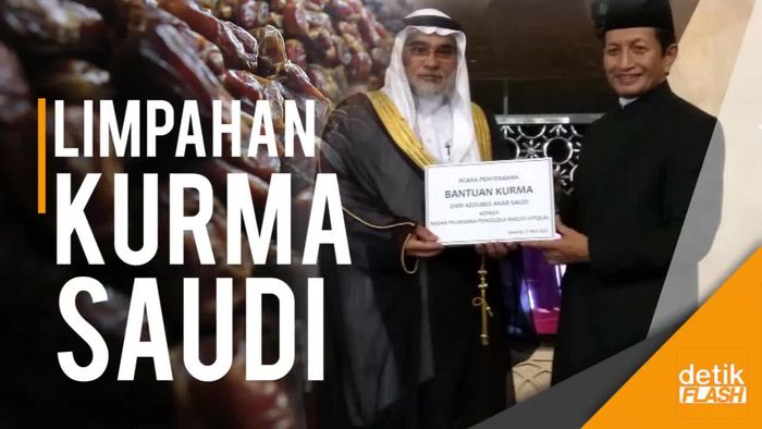 250 Ton Kurma Terbaik Mengalir dari Saudi