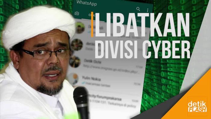 Polisi Kesulitan Cari Penyebar Chat dan Foto baladacintarizieq