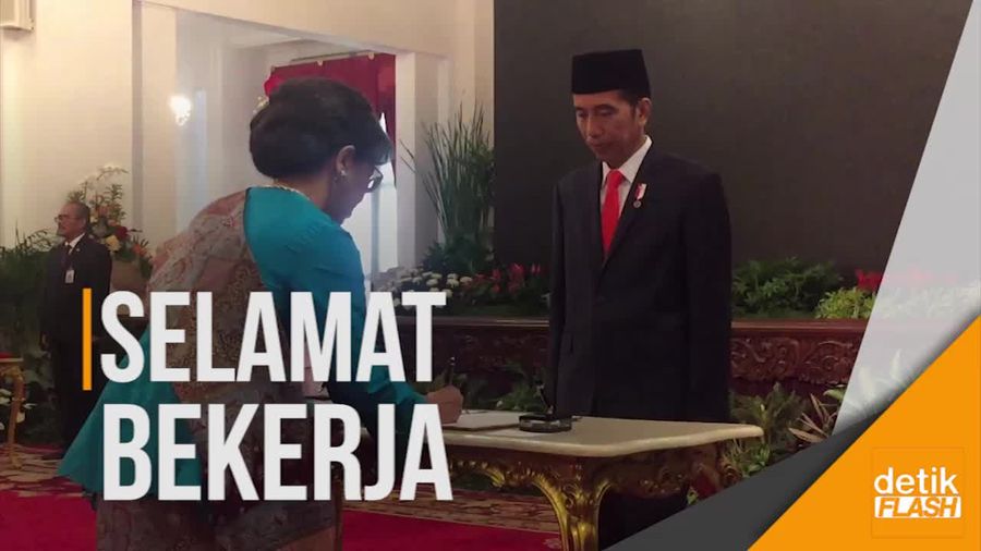 Jokowi Lantik Enam Duta Besar Baru