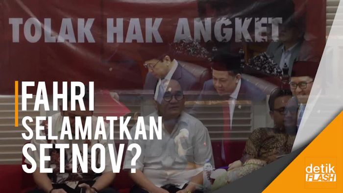 Hak Angket KPK, Upaya Fahri Hamzah Selamatkan Setnov?