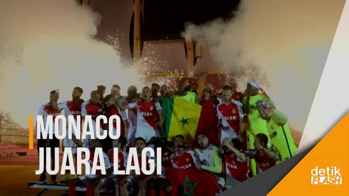 Juara Liga Prancis, AS Monaco Runtuhkan Dominasi PSG