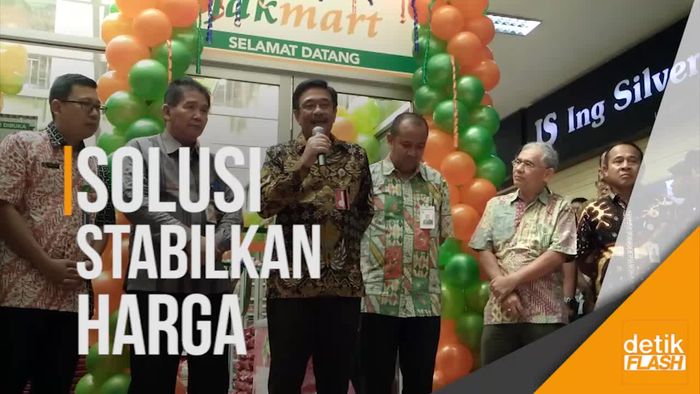 Resmikan Jakmart Rawabening, Djarot: Hadir untuk Stabilkan Harga